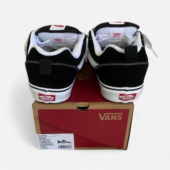 Vans knu skool black and white - size 11.5 M / 13 W US / 44.5 EU - Picture 4 of 7